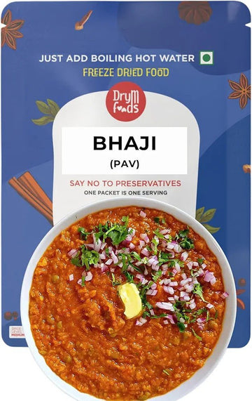 DryM Foods Freeze-Dried Pav Bhaji