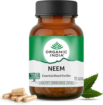 Organic India Neem Blood Purifier - 60 Veg Capsules