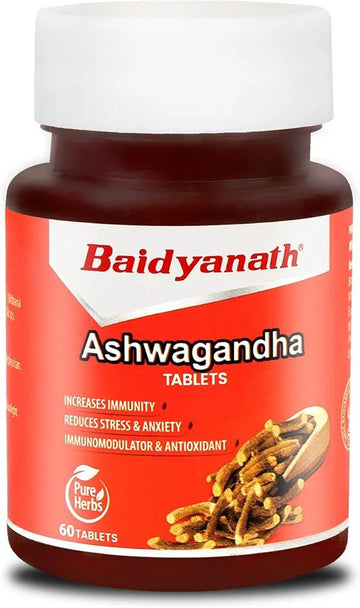 Baidyanath Ashwagandha 60 Tablets (Pack of 1)