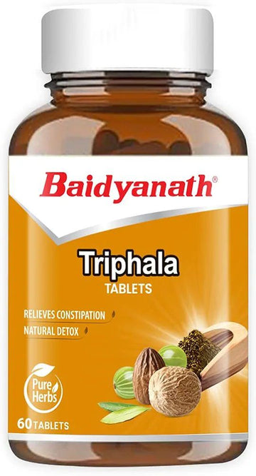 Baidyanath Triphala 60 Tablets (Pack of 1)