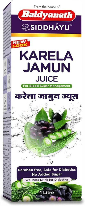 Baidyanath Asli Ayurved Karela Jamun Juice-1 Liter