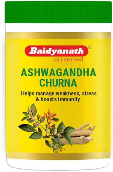 Baidyanath Asli Ayurved Ashwagandha Churna 100g(pack of 2 )