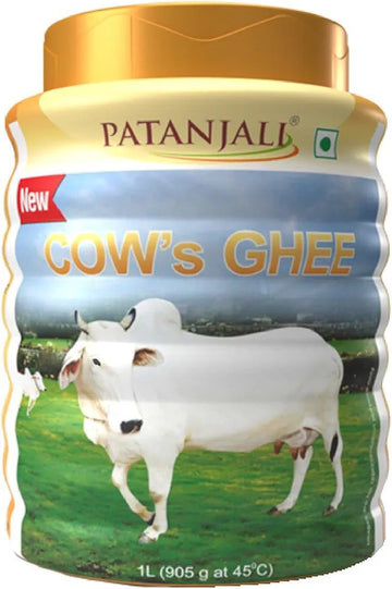 Patanjali Pure Cow Ghee Natural & Healthy, 1L