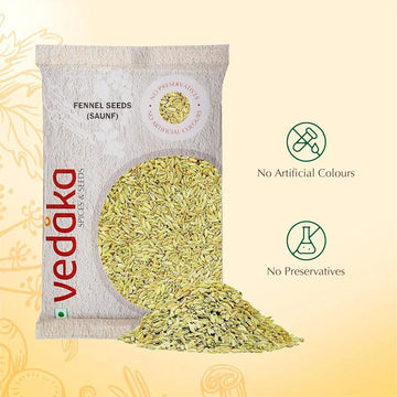 Vedaka Fennel Whole | 200 G | Saunf