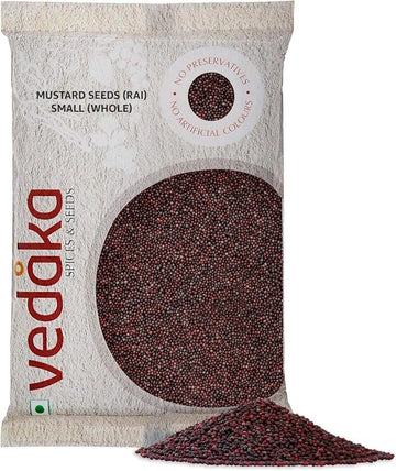 Vedaka Mustard Seeds (Rai) Small, 200g