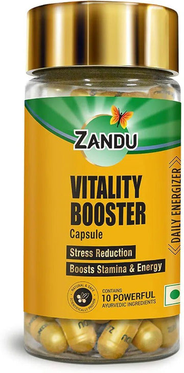 Zandu Vitality Booster - 60 Veg Capsules