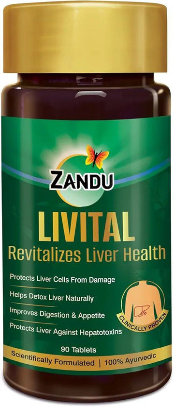 Zandu Livital Liver Tablets – 90 tabs