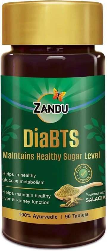 Zandu DiaBTS Tablets - 90 Tablets