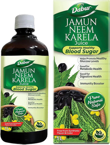 Dabur Jamun Neem Karela Juice - 1L
