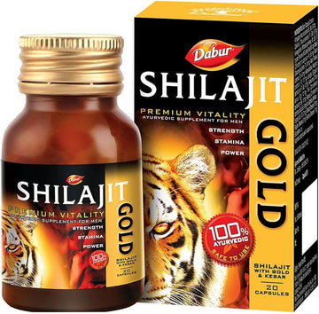 Dabur Shilajit Gold - 20 Capsules