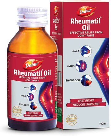 Dabur Rheumatil Oil, Relieves Everyday Pain - 100 Ml