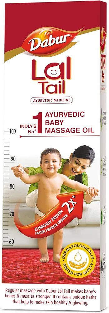 Dabur Lal Tail : Ayurvedic Baby Massage Oil – 500ml