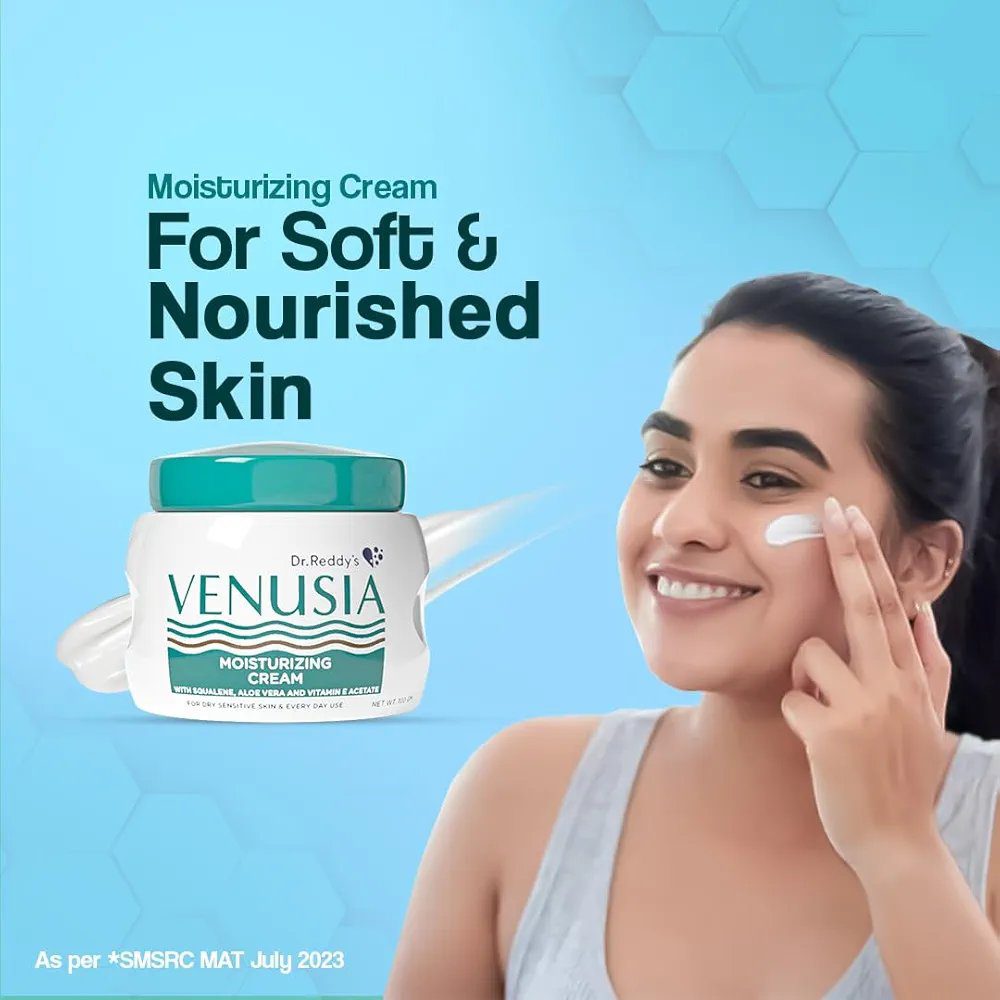 Venusia Moisturizing Cream by Dr. Reddy's 100g