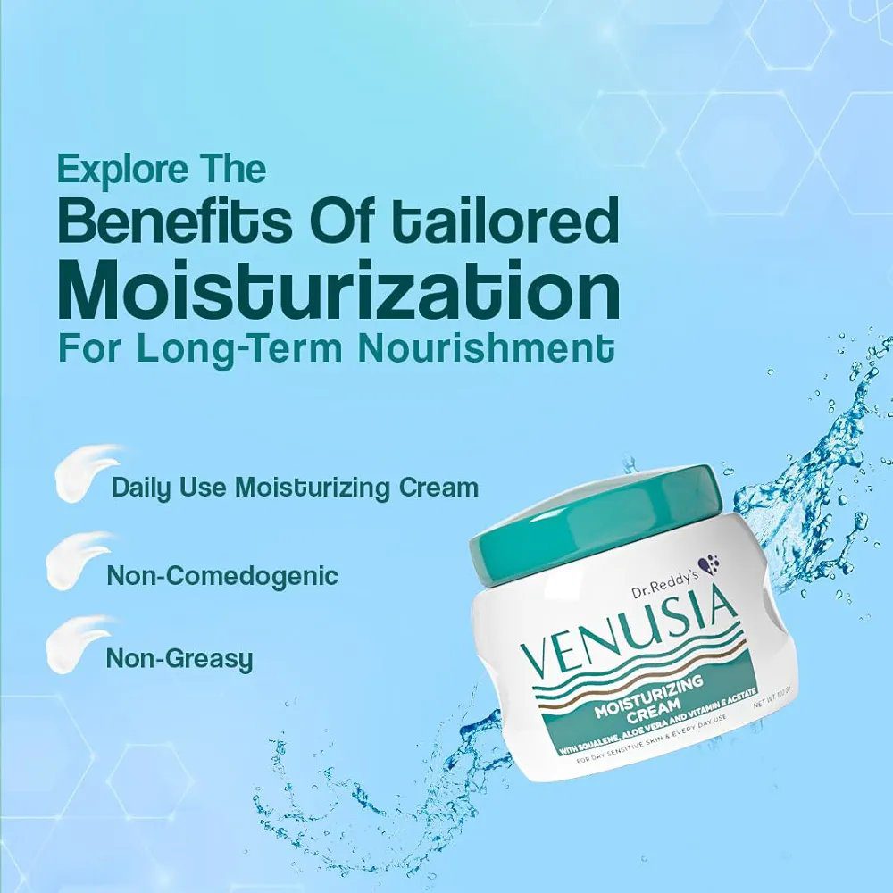 Venusia Moisturizing Cream by Dr. Reddy's 100g