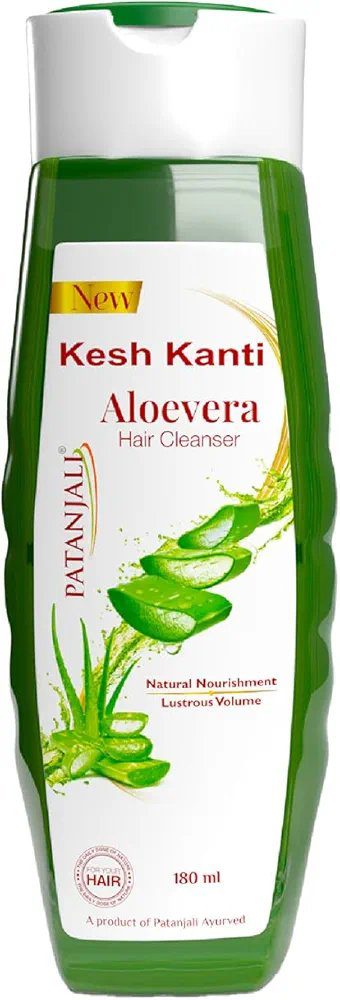 Patanjali Kesh Kanti Aloevera Hair Cleanser 180ML