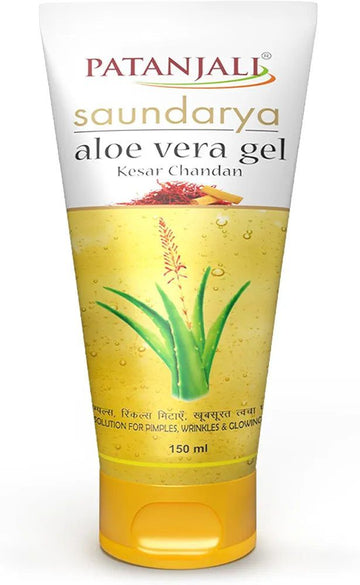 Patanjali Saundarya Aloevera Gel Kesar Chandan 150ml