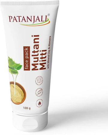 Patanjali Multani Mitti Face Pack 100g