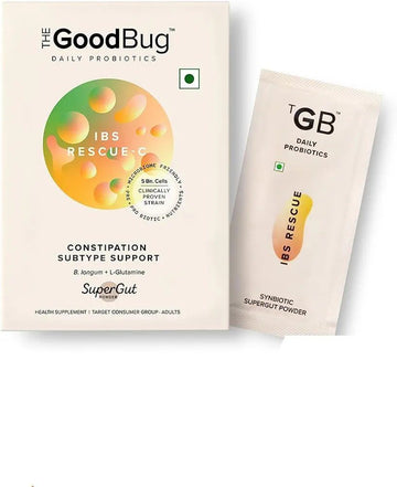 The Good Bug Ibs Rescue C Supergut Powder| 15 days pack