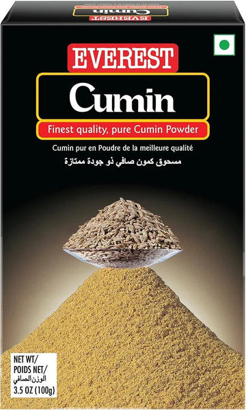 Everest Cumin Powder, Carton, 100 Gram