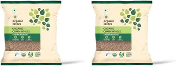 Organic Tattva, Organic Whole Cumin Seeds/Jeera - 100 Gram |