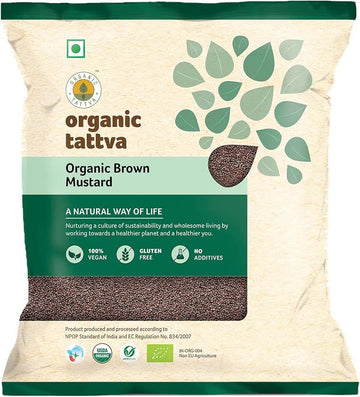 Organic Tattva Spices - Brown Mustard, 200g