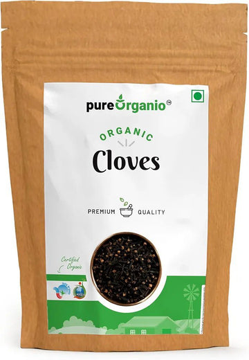 Pure Organio organic Cloves Whole - Organic laung clove Spices (200 Gm)