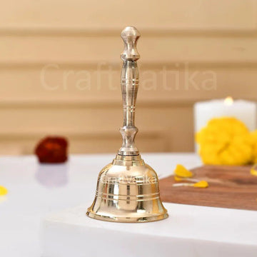 Craftvatika Brass Hand Bell