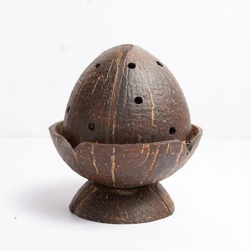 Thenga Coconut Shell Dhoop Batti Stand