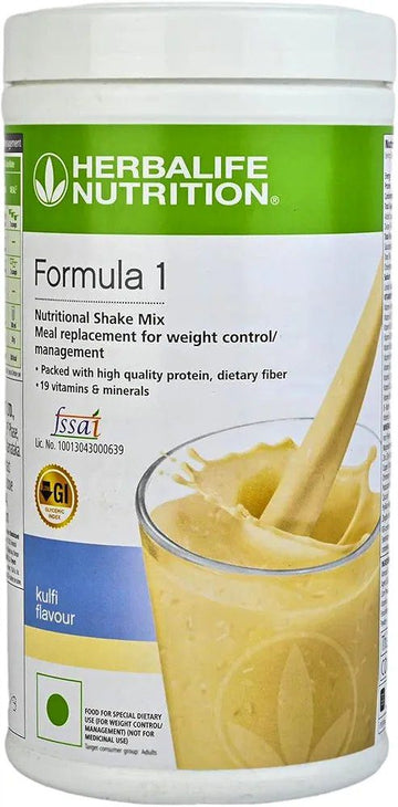 Herbalife Formula 1 Nutritional Shake Mix – Kulfi Flavor | 500g | Meal Replacement