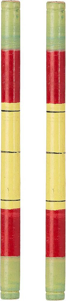 BookMyCostume Multicolor Dandiya Sticks 33cm Navratri Garba Dress Accessory for Kids & Adults