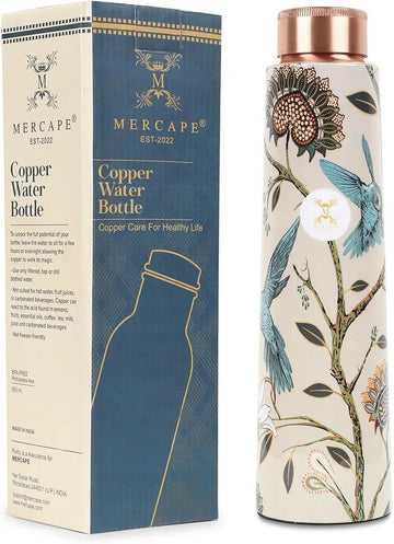 MERCAPE® - 100% Pure Copper Water Bottle |