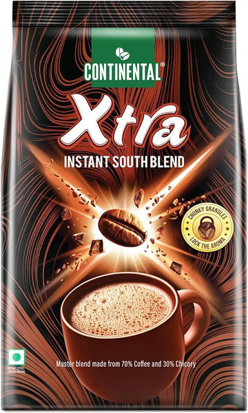 Continental Coffee Xtra Instant Coffee Powder | 200g Pouch | 