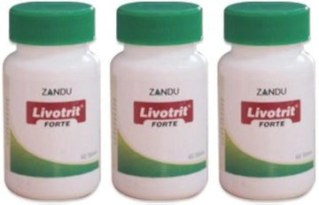 Zandu Livotrit forte 60 tablets pack of 3