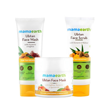 Mamaearth Bridal Facial Kit(Ubtan face Wash, Ubtan Face Mask & Ubtan Face Scrub Combo)