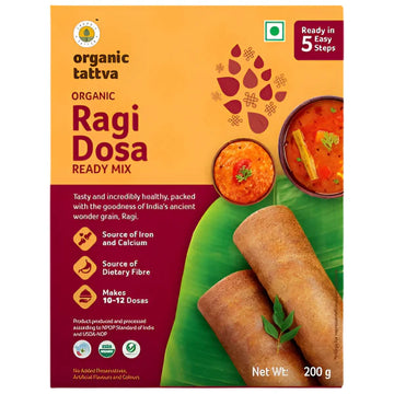 Organic Tattva Instant Ragi Dosa Mix- 200gms
