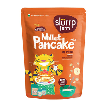 Slurrp Farm Classic Millet Pancake Mix, 150G