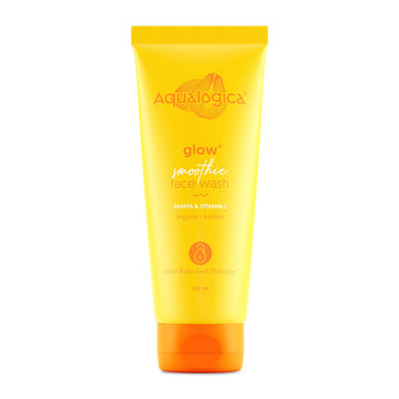 Aqualogica Glow+ Smoothie Face Wash with Vitamin C, Hyaluronic Acid & Papaya