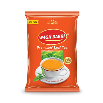 Wagh Bakri Premium Leaf Tea, Poly Pack, 500 Gram, Black Tea