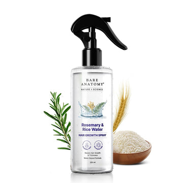 Bare Anatomy Rosemary & Rice Water Hair Growth Spray - 200 ml