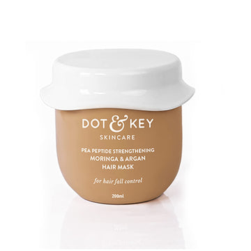DOT & KEY Pea Peptide Strengthening Hair Mask With Moringa & Argan
