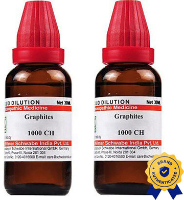 Dr Willmar Schwabe India Graphites Dilution - 1000 CH |GRAP160F|