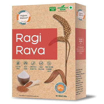 Organic Wisdom - Back to Roots Ragi Rava 400G