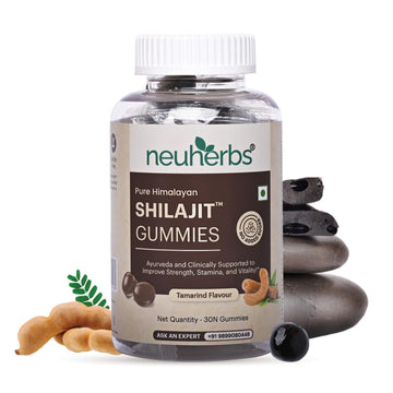 Neuherbs Pure Himalayan India's First Shilajit Resin 30 Gummies