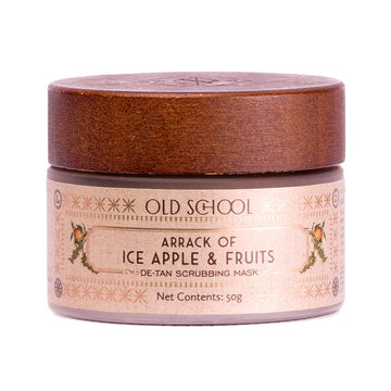 Old School Rituals Ice Apple & Fruit De-Tan Scrubbing Mask| 50g