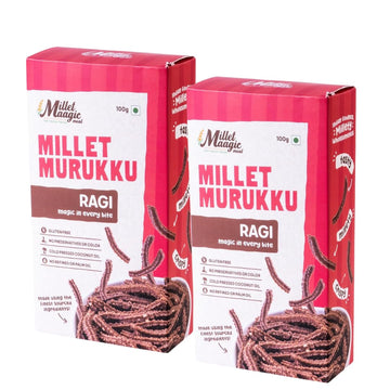 Ragi Millet Ragi Murukku 100gms Pack of 2