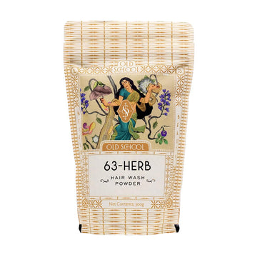Old School Rituals 63-Herb Hair Wash Powder| 275g