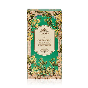 Kama Ayurveda Organic Henna Powder 100g | Natural Brown