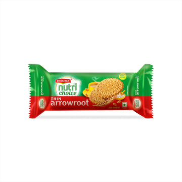 Britannia NutriChoice Thin Arrowroot Biscuits, 150g