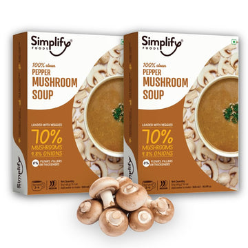 Simplify Pepper Mushroom Soup - Pack of 2 (Serves 5 to 6)