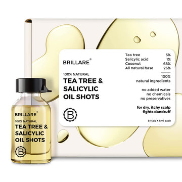Brillare Tea Tree, Salicylic Acid & Coconut Shots - 48ml
